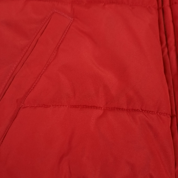 Levi's 2fer Puffer Jacket Hooded Red & Gray Size Large Boys - Picture 5 of 10